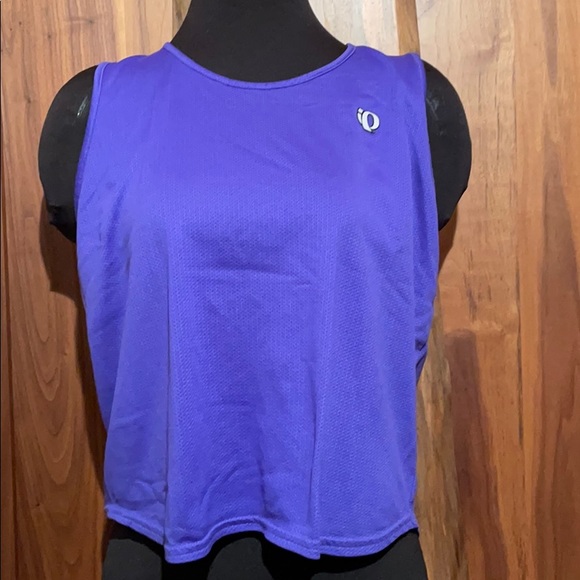 Pearl Izumi Tops - Pearl Izumi Blue Sleeveless Tank Top, Size Large